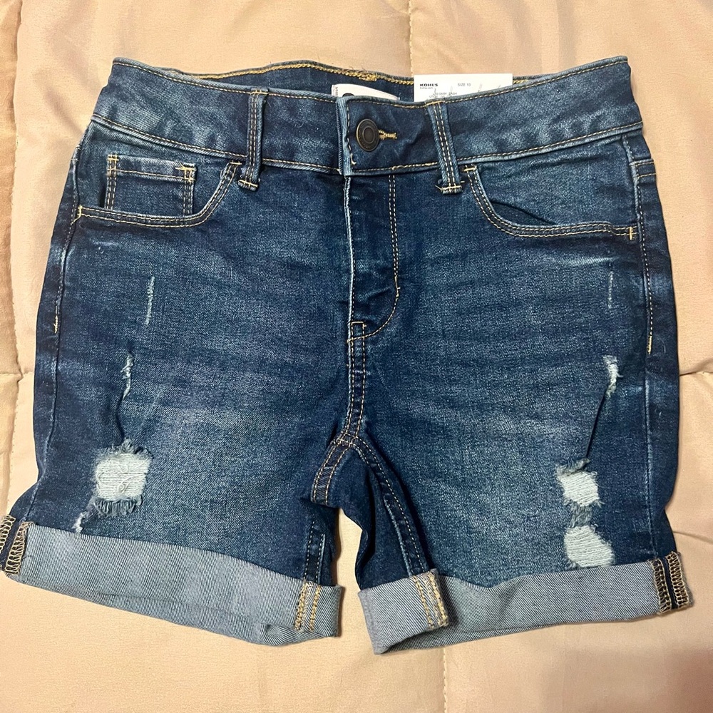 SO Kids Denim Blue Shorts